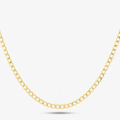 9ct Yellow Gold 20 Inch Curb Chain HC070-20
