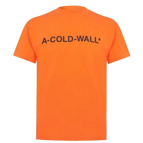 A-COLD-WALL Essential Logo T-Shirt - Orange