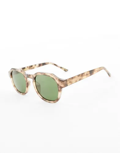 A. Kjaerbede zan square sunglasses in light tortoise-Brown