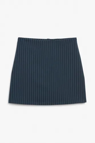 A-line mini skirt - Blue