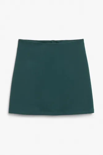 A-line mini skirt - Green