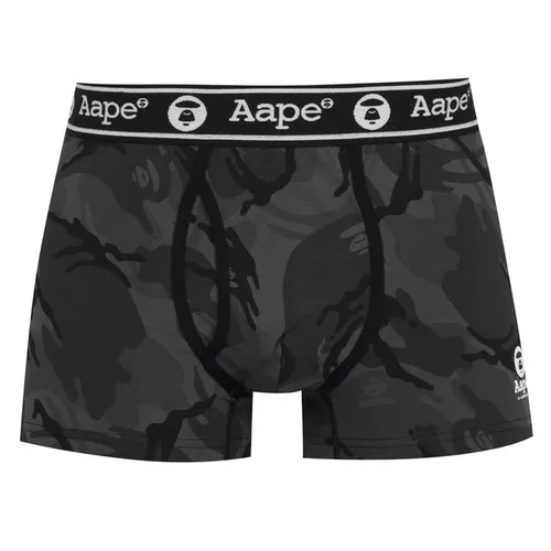 AAPE 1 Pack Logo Trunks - Black