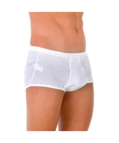 Abanderado Mens Classic slip with side opening 0335 man - White