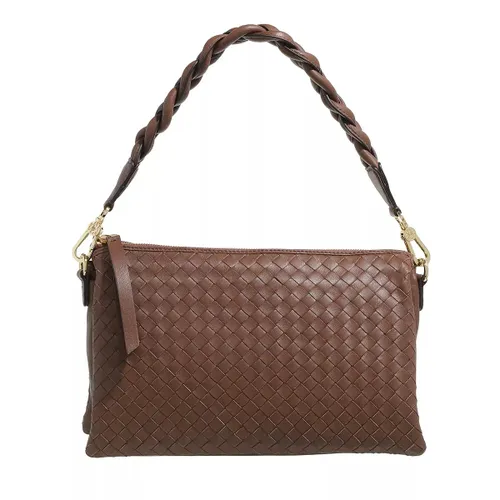Abro Crossbody Bags - Schultertasche Jamie - brown - Crossbody Bags for ladies