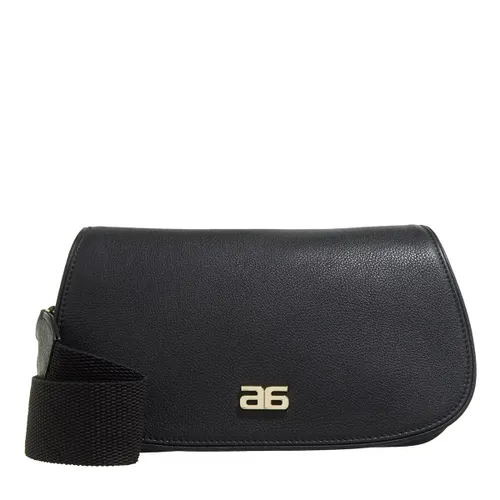 Abro Crossbody Bags - Umhängetasche Clara/ Black/Gold - black - Crossbody Bags for ladies