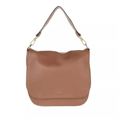 Abro Hobo Bags - Schultertasche Erna Small - brown - Hobo Bags for ladies