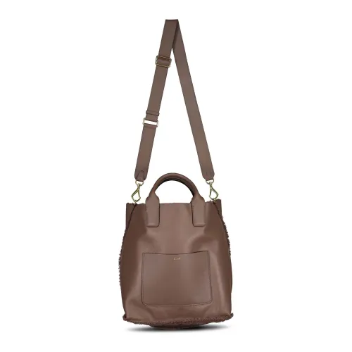 Abro , Shoulder Bags ,Brown female, Sizes: ONE SIZE