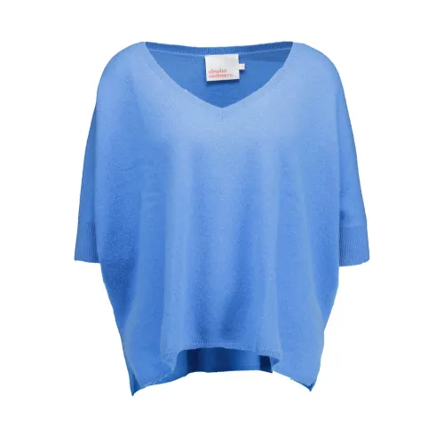 Absolut Cashmere , Soft Blue Loose Fit Sweater ,Blue female, Sizes: