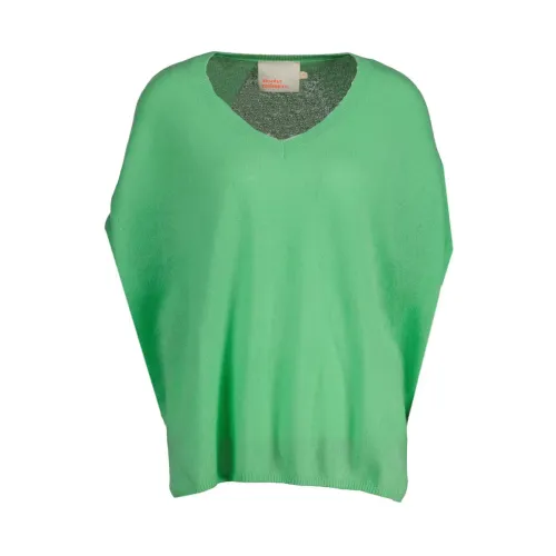 Absolut Cashmere , Soft Green Loose Fit Sweater ,Green female, Sizes: