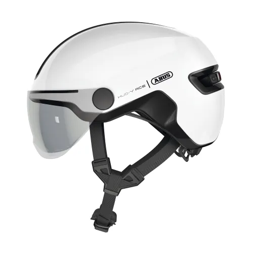 ABUS HUD-Y ACE city helmet - stylish bike helmet with visor