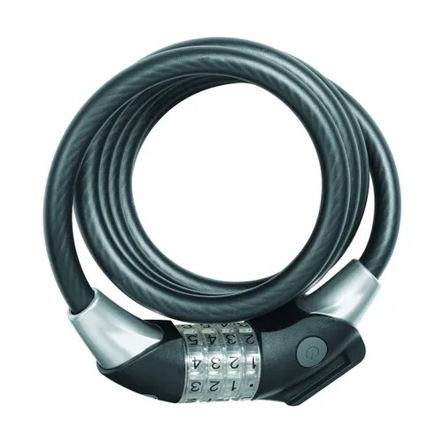 ABUS Raydo Pro 1450/185 spiral cable lock + TexKF holder -