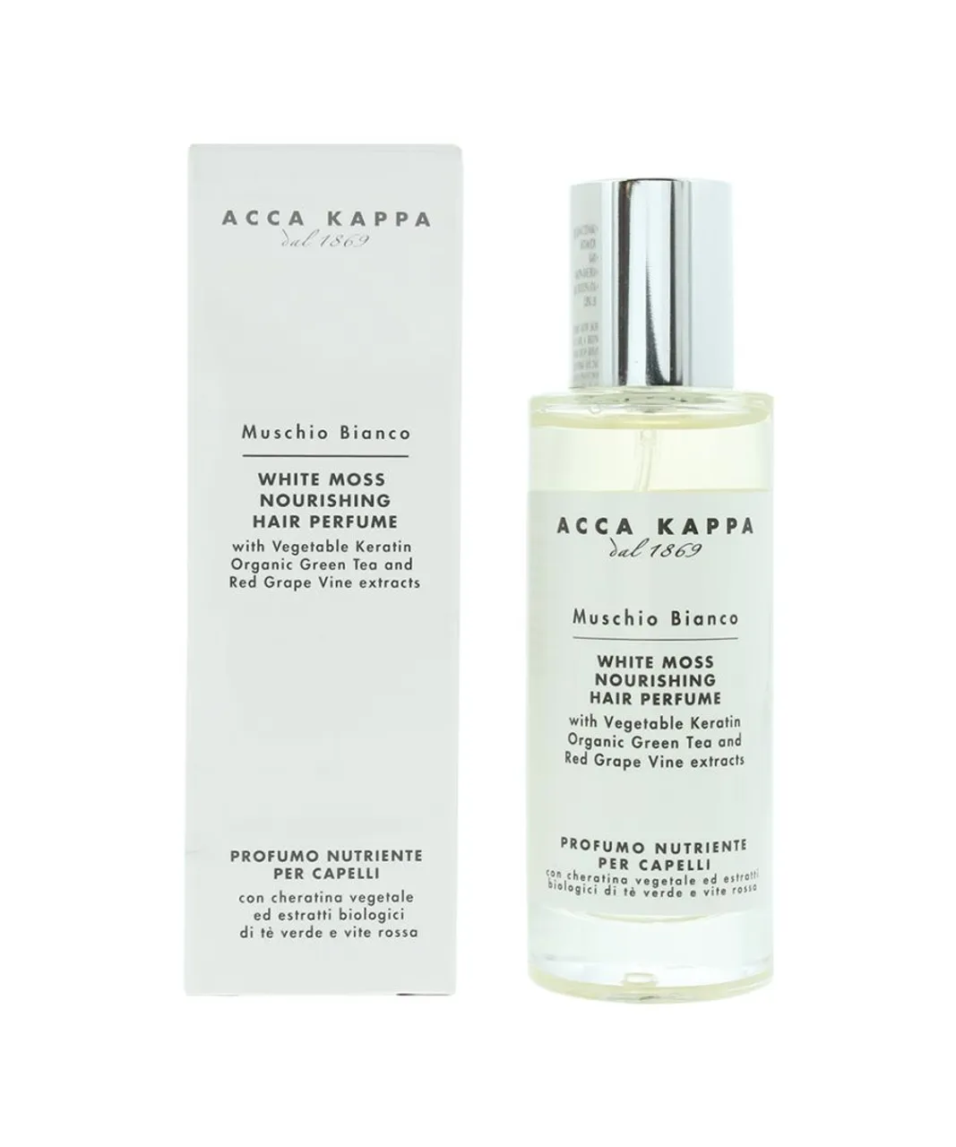 Acca Kappa Unisex White Moss Nourishing Perfume Hair Mist 30ml - One Size