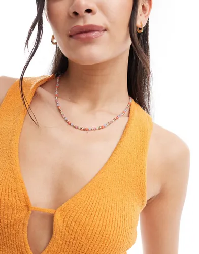 Accessorize multicoloured beaded necklace
