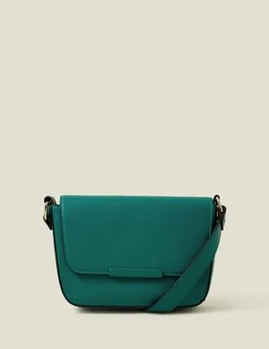Accessorize Womens Adjustable Cross Body Bag - Teal, Teal