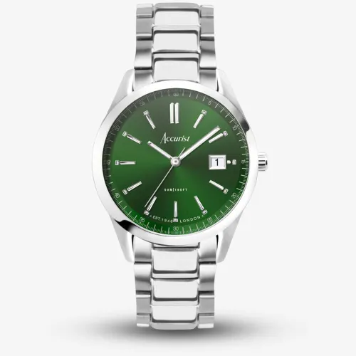 Accurist Everyday Forest Green Dial Watch 74007