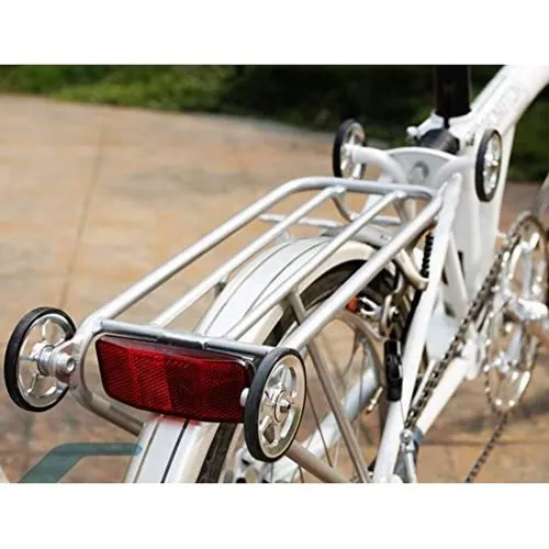 ACE Lightweight Rear Rack For BROMPTON in Silver