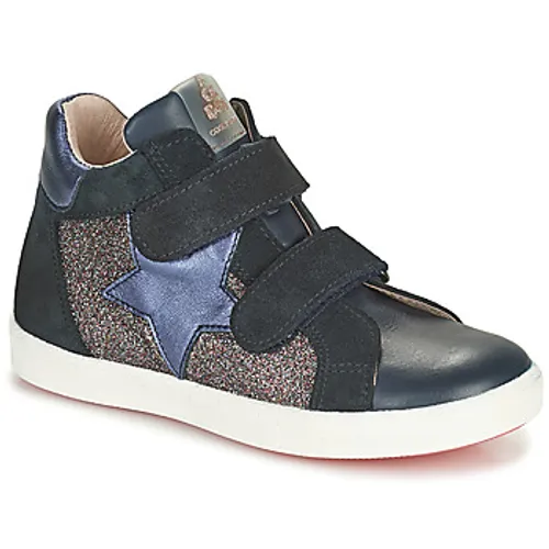 Acebo's  5541SX-MARINO  girls's Children's Shoes (High-top Trainers) in Blue