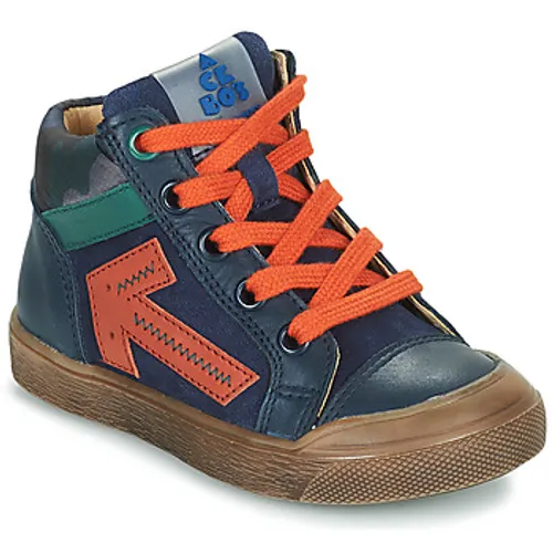 Acebo's  5567-MARINO-I  boys's Children's Shoes (High-top Trainers) in Blue