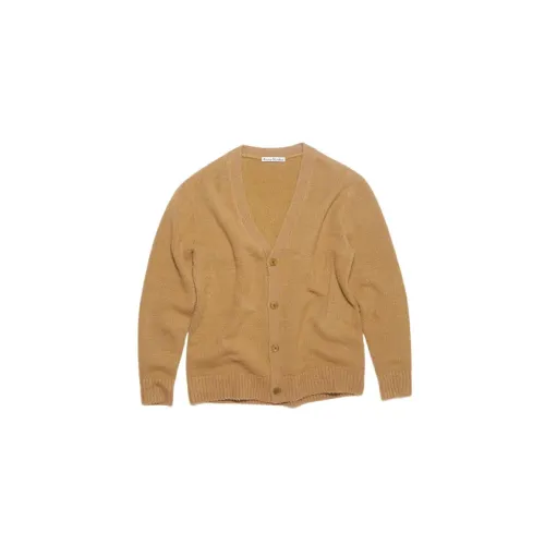 Acne Studios , Camel Brown Knit Sweater ,Brown male, Sizes: