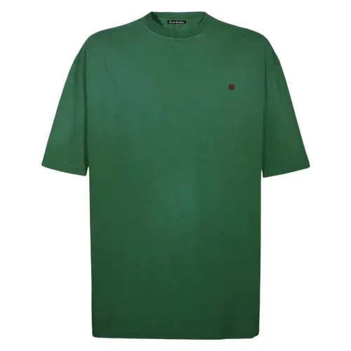 Acne Studios , T-Shirt ,Green male, Sizes: