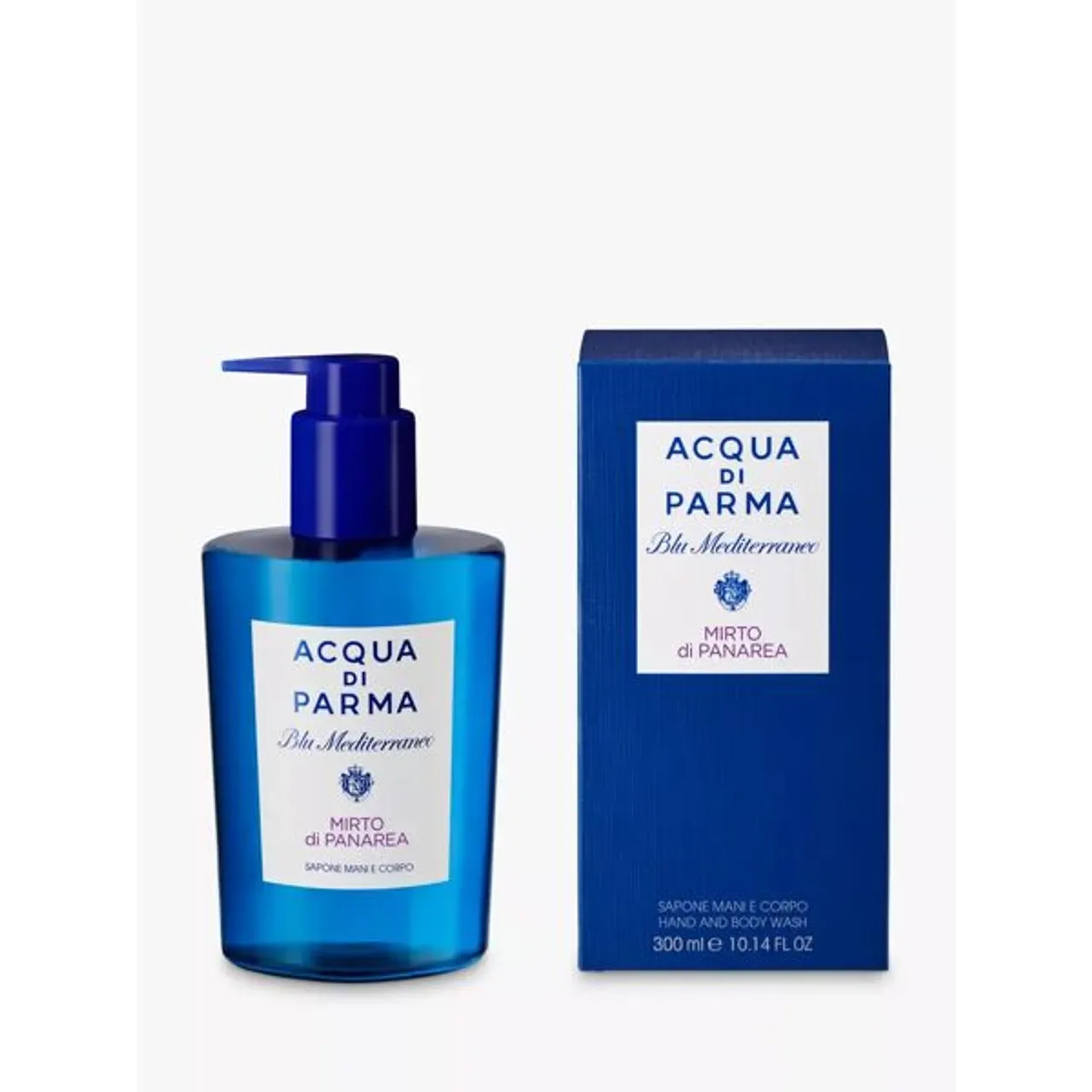 Acqua di Parma Blu Mediterraneo Mirto di Panarea Hand and Body Wash, 300ml - Male - Size: 300ml
