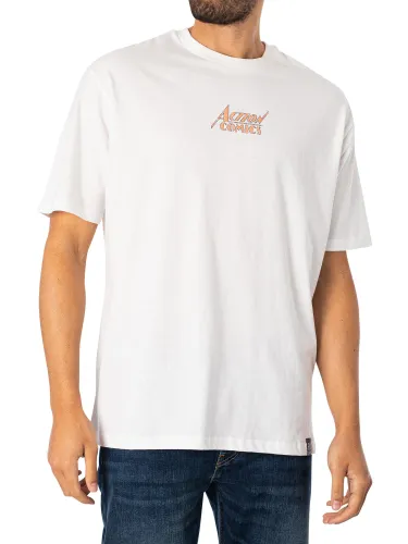 Action Comics Back Graphic Relaxed T-Shirt