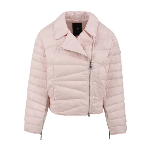 add , Down Jackets ,Pink female, Sizes:
