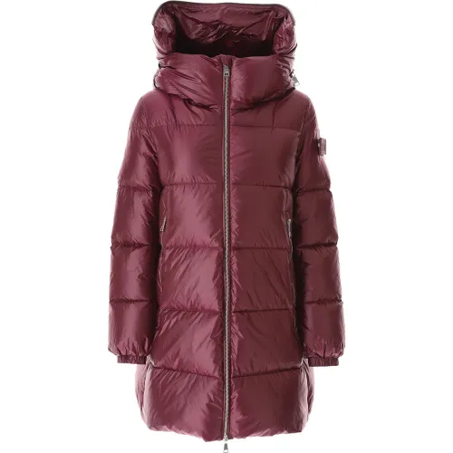 add , Prune Coats - Stylish and Trendy ,Red female, Sizes: