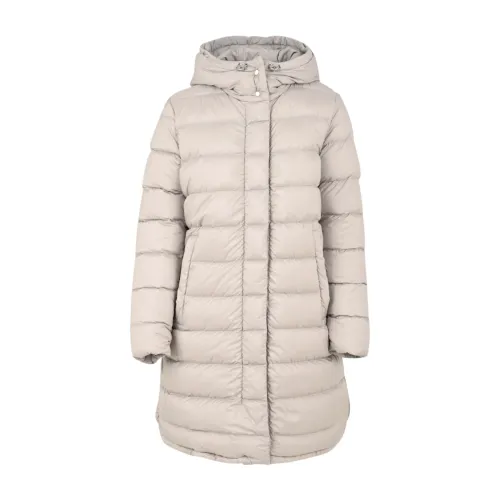 add , Reversible Zip Front Hooded Jacket ,Beige female, Sizes: