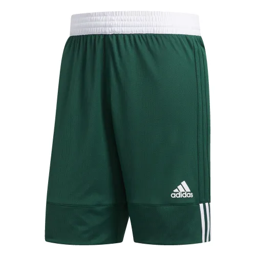 adidas 3G SPEE Rev SHR Sport Shorts - Dark Green/White
