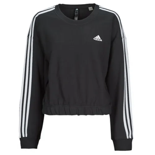 adidas  3S CR SWT  women's Sweatshirt in Black