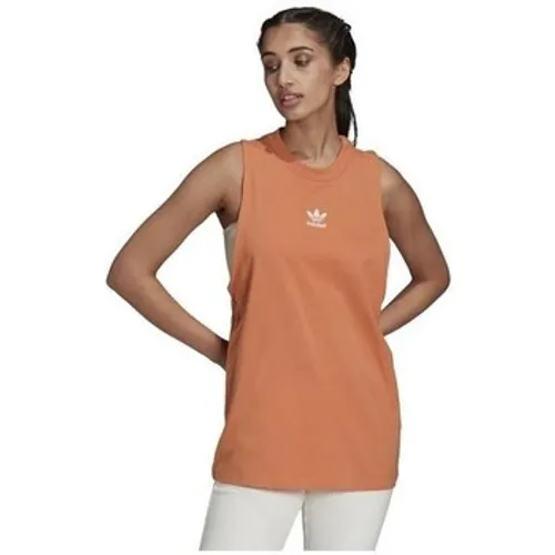 adidas  Adicolor Classics Loose Tank Top  women's T shirt in Orange