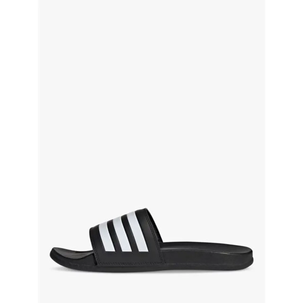 adidas Adilette Aqua Comfort Slides Slippers - Black - Male