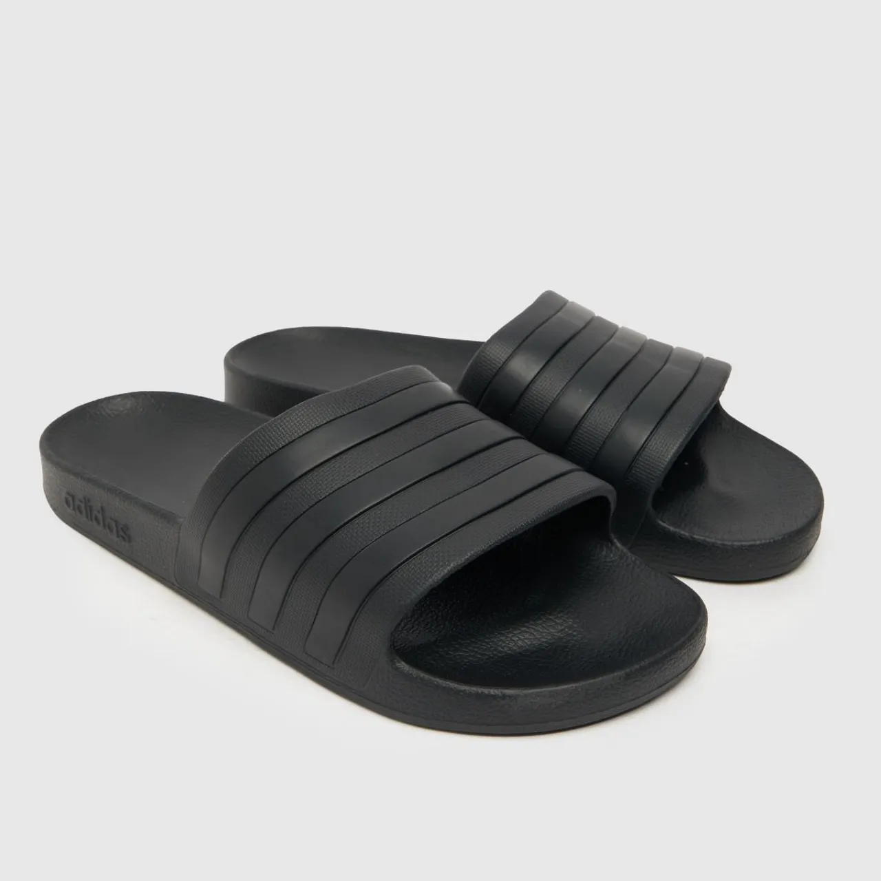 Adidas Adilette Aqua Sandals In Black
