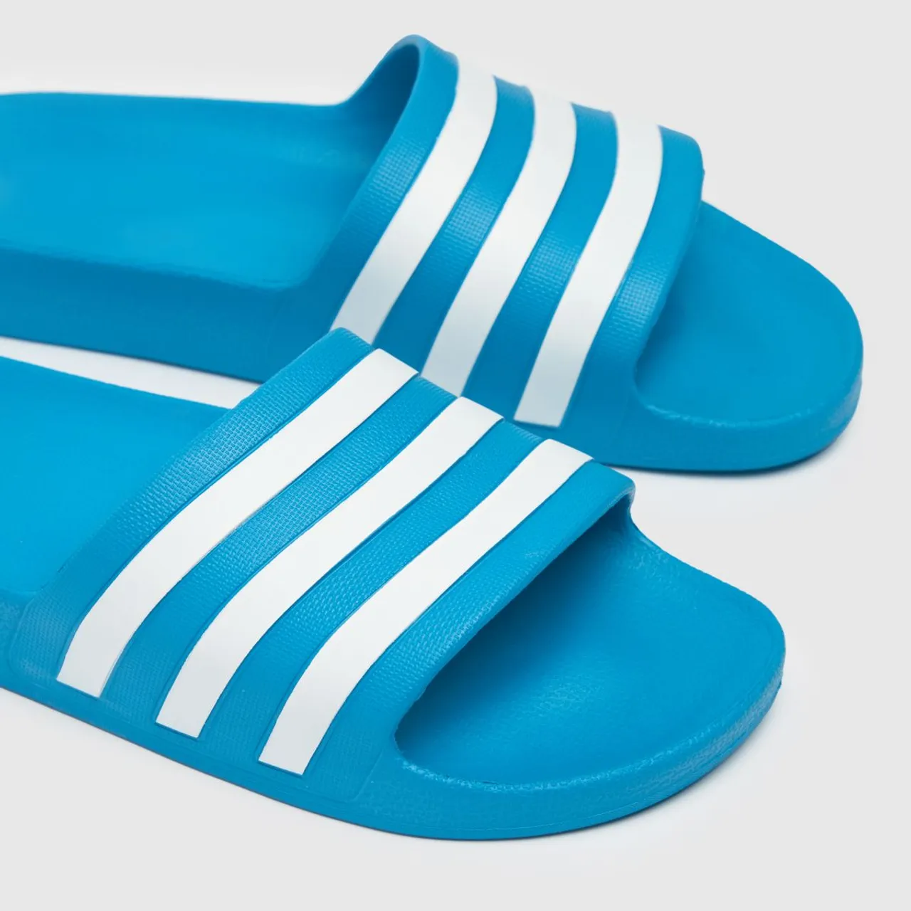 Adidas Adilette Aqua Sandals In Blue