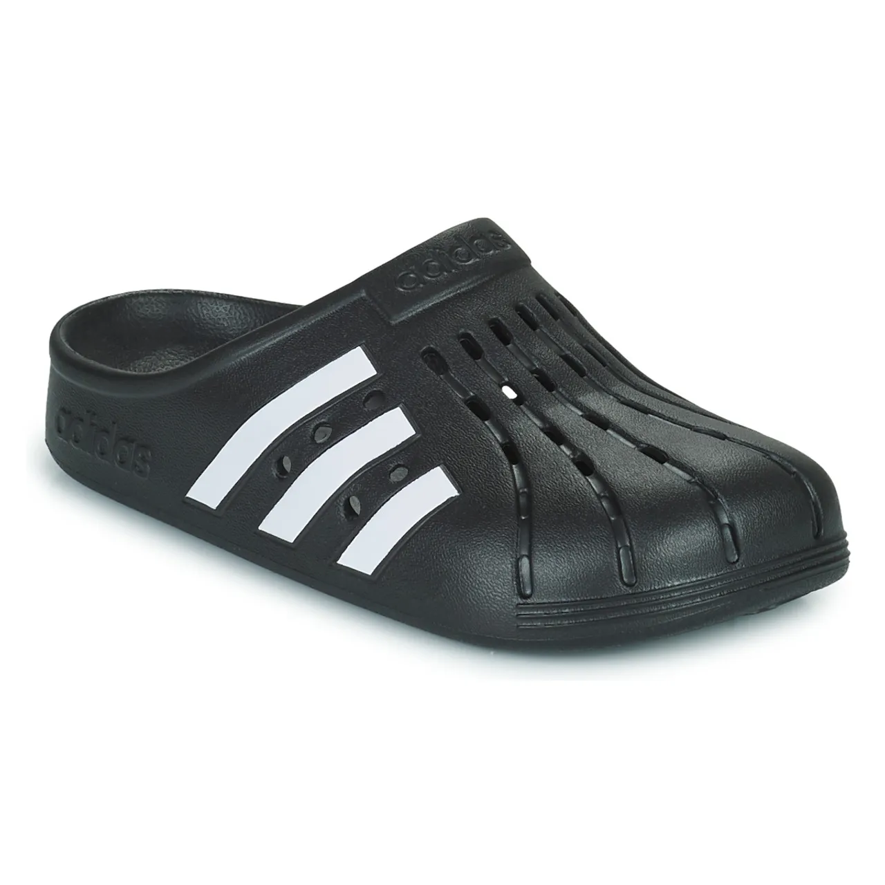 adidas  ADILETTE CLOG  women's Clogs (Shoes) in Black