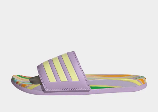 adidas Adilette Comfort Sandals - Purple Glow  - Womens