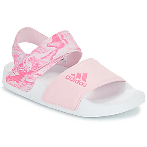 adidas  ADILETTE SANDAL K  girls's Children's Sandals in Pink