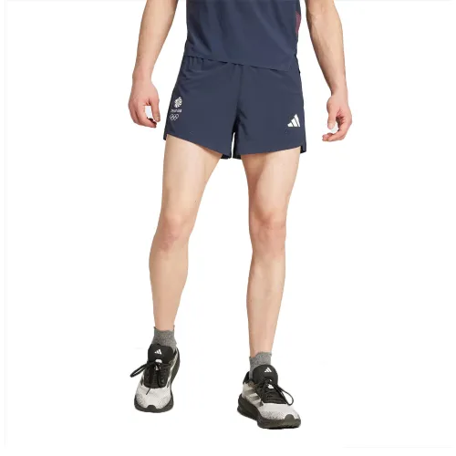 adidas Adizero Team GB Running 3" Split Shorts - SS24