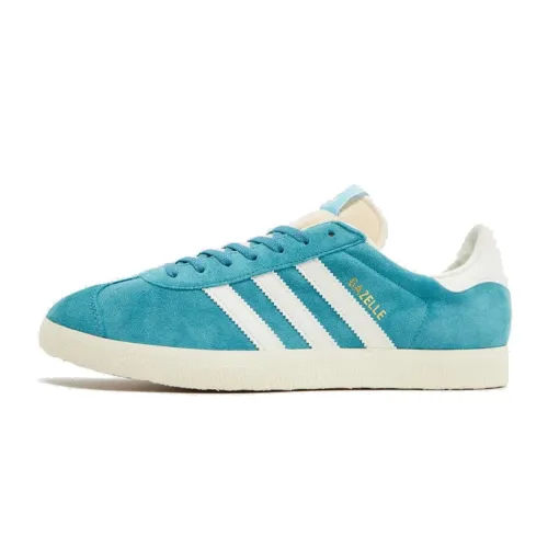 Adidas , Arctic Fusion Cream White Gazelle Sneakers ,Blue male, Sizes: