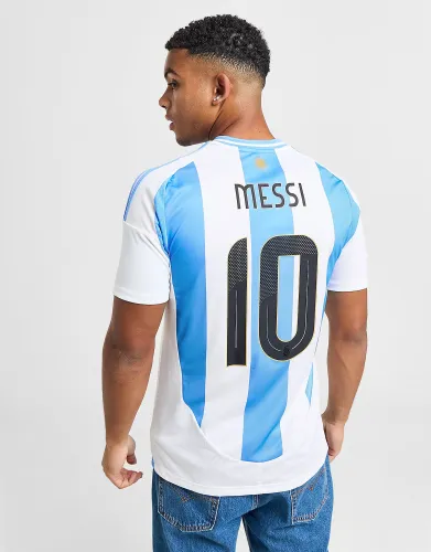 adidas Argentina 2024/25 Messi #10 Home Shirt - Blue - Mens