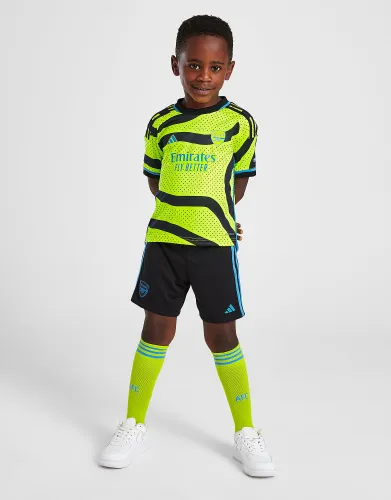adidas Arsenal FC 2023/24 Away Kit Children - Team Solar Yellow 2