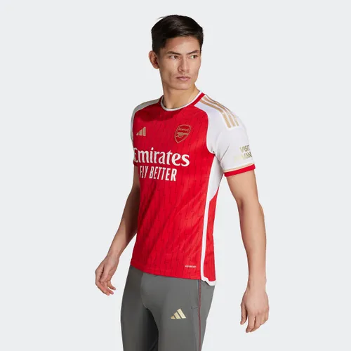 adidas Arsenal FC 2023/24 Home Shirt - Better Scarlet  - Mens