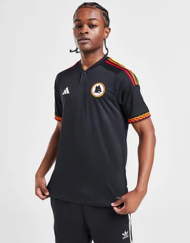 adidas AS Roma 2023/24 Third Shirt - Black - Mens