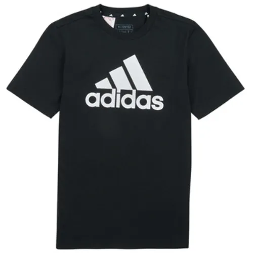adidas  BL TEE  boys's Children's T shirt in Black