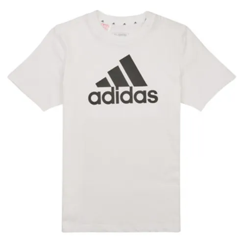 adidas  BL TEE  boys's Children's T shirt in White