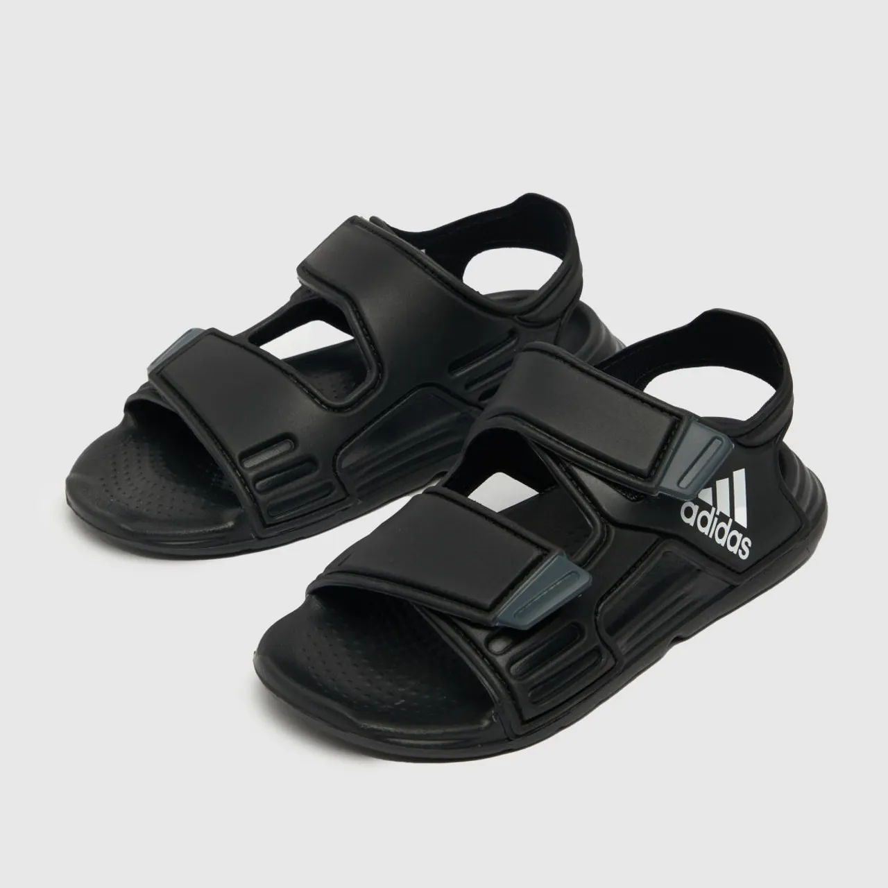 Adidas Black Altaswim Junior Sandals