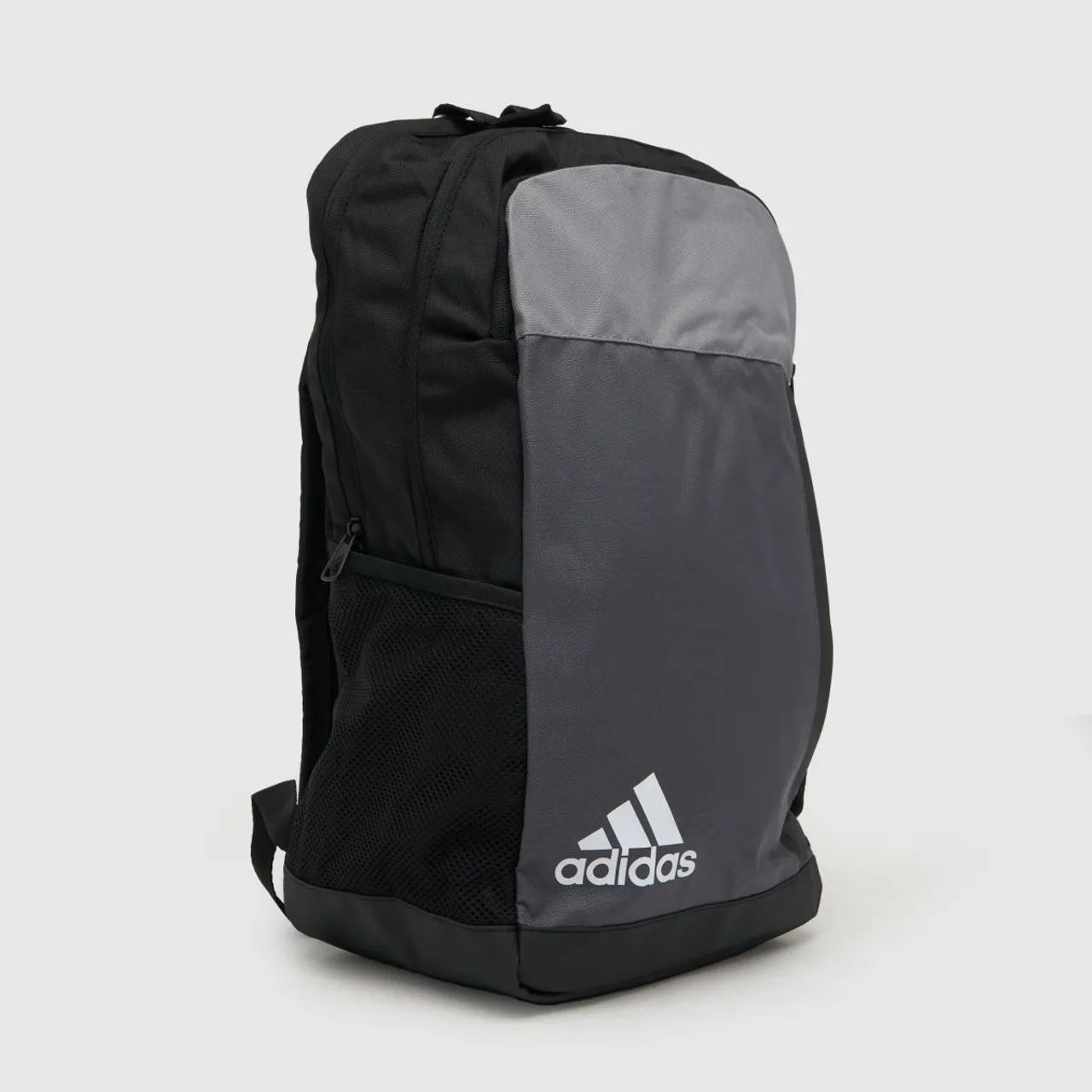 Adidas Black & Grey Motion Backpack, Size: One Size