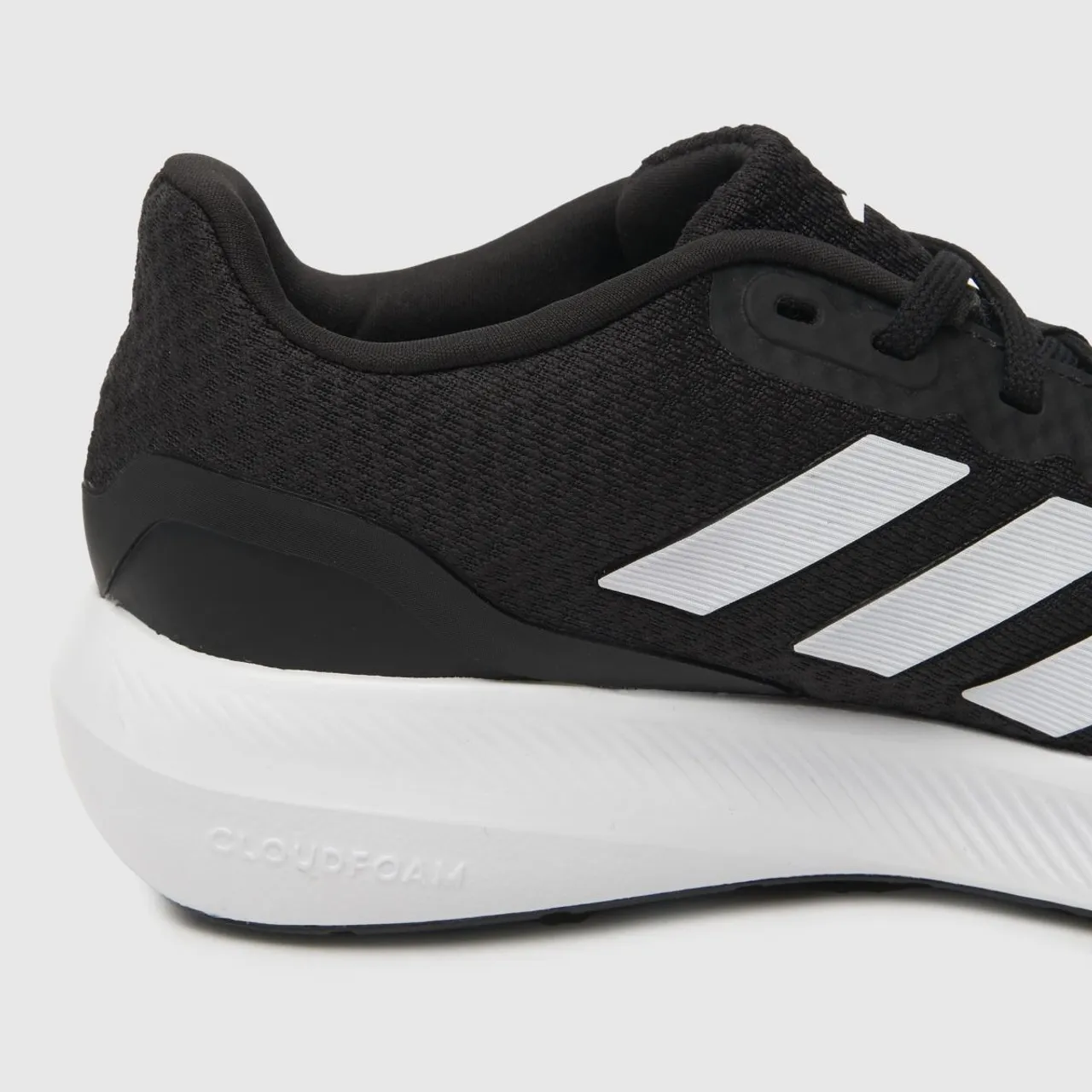 Adidas Black & White Runfalcon 3.0 Junior Trainers