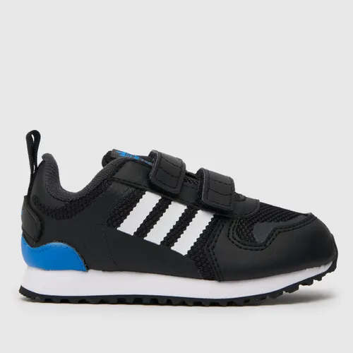 Adidas Black & White Zx 700 Hd Boys Toddler Trainers